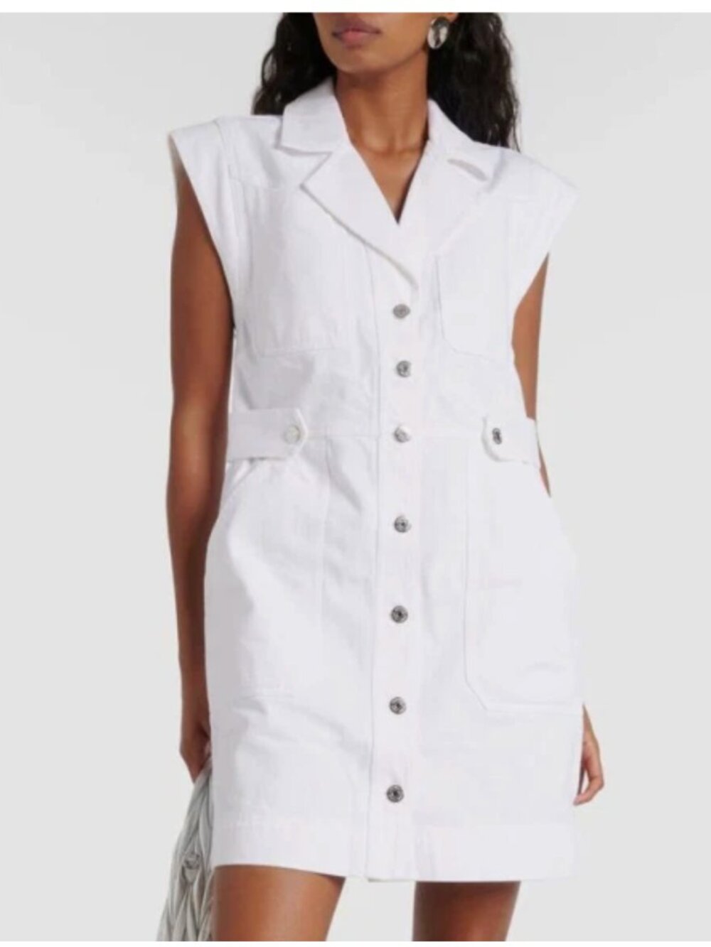Veronica Beard White Jax Dress